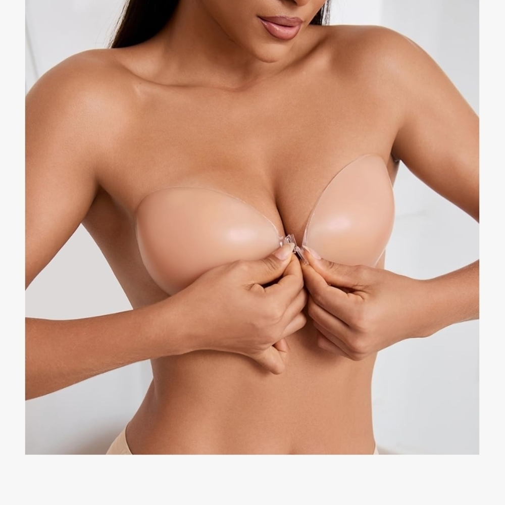 Strapless Adhesive Bra - Nude